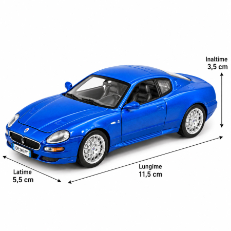 Macheta Maserati Coupe GranSport 2004 albastru metalizat, scara 1:43, DeAgostini [2]