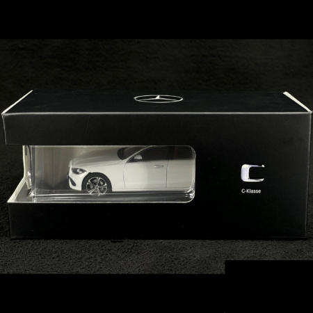 Macheta Mercedes-Benz C-Class Sedan (W206) 2021 ,Alb Opalite, scara 1/43, Herpa B66960635 [6]