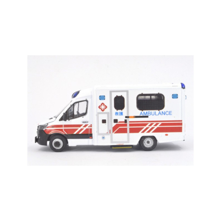 Macheta Mercedes-Benz Sprinter Ambulanta Hong Kong (PRA), scara 1:64 – ERA Car [3]