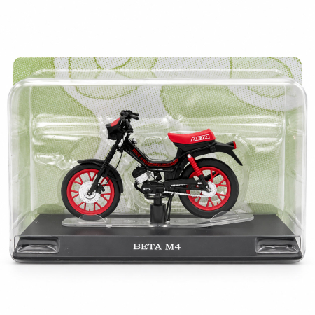 Macheta moto Beta M4 rosu/negru, scara 1:18, Leo Models, Passione Motorini [5]