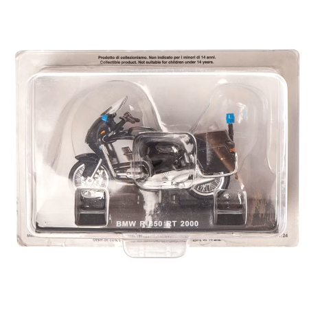 Macheta motocicleta BMW R 850 RT 2000 carabinieri, scara 1/24, Atlas [2]