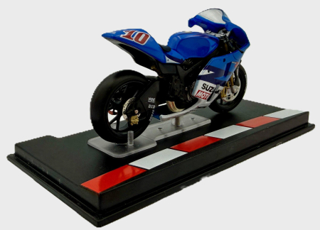 Machetă motocicletă Suzuki GSV-R Kenny Roberts Jr. scara 1:24 [2]
