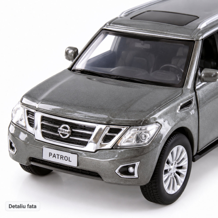 Macheta Nissan Patrol Y62 Gri, Scara 1:36, Tayumo [2]