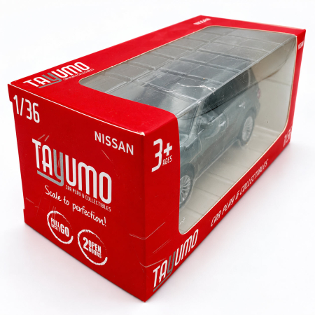 Macheta Nissan Patrol Y62 Gri, Scara 1:36, Tayumo [6]