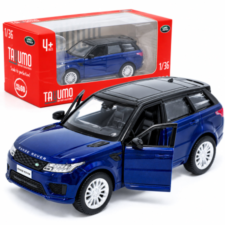 Macheta Range Rover Sport Albastru Portofino, Scara 1:36, Tayumo