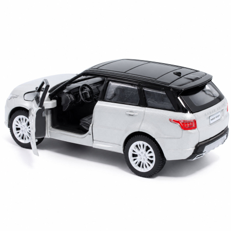 Macheta Range Rover Sport Argintiu, Scara 1:36, Tayumo [3]
