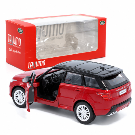 MACHETE - Macheta Range Rover Sport Rosu Firenze, scara 1:36, Tayumo, pull-back