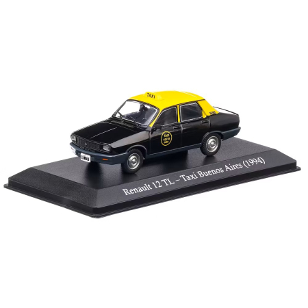 Masini de strada - Macheta Renault 12 TL 1994 Taxi Buenos Aires – Scara 1:43 Atlas