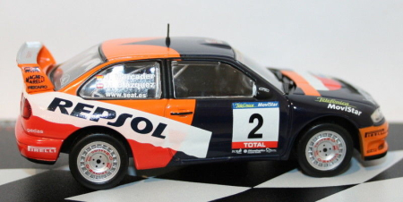 Macheta Seat Cordoba WRC Raliu RAC Navarra 2001, 1:43 [1]