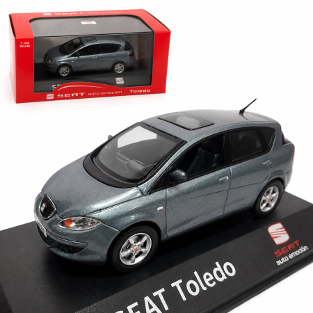 Machete Auto Civile la Scara 1:43 – Limuzine, Hatchback si Sedan - Machetă SEAT Toledo III 5P, 1:43, Fischer, gri petrol metalizat