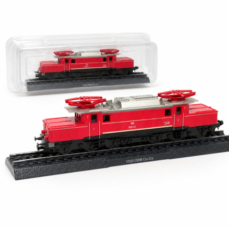 Locomotive - Macheta statica locomotiva 1020 OBB Co-Co 1:160 N, Atlas, rosie