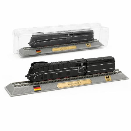 Locomotive - Macheta statica locomotiva DRG Class 01-10 1:160 N, Del Prado, negru