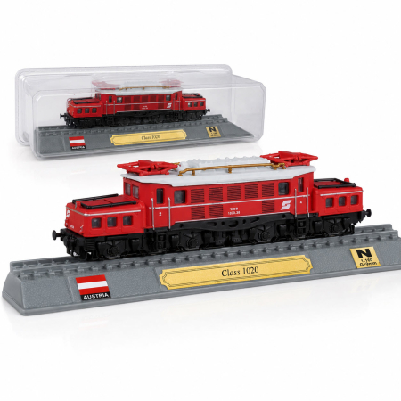 Locomotive - Macheta statica locomotiva electrica Class 1020 OBB Austria, scara 1:160 N, Del Prado