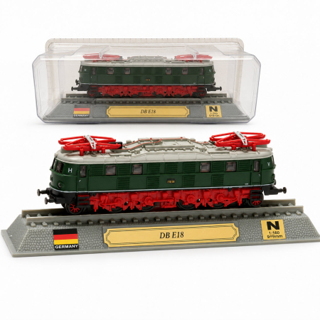 Locomotive - Macheta statica locomotiva electrica DB E18 Germany, scara 1:160 N, Del Prado