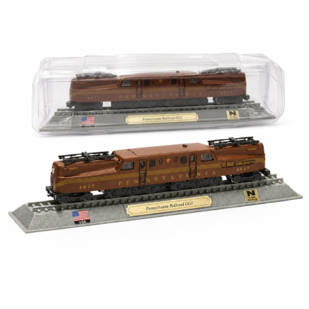 Locomotive - Macheta statica locomotiva Pennsylvania Railroad GG1 1:160 N, Del Prado, maro