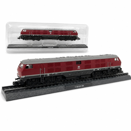 Locomotive - Macheta statica locomotiva V 320 001 DB Deutsche Bundesbahn 1:160 N, Atlas, visiniu