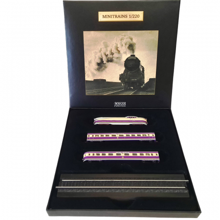 Locomotive - Macheta statica set tren Henschel Wegmann scara 1/220 (Z) -Atlas Edition