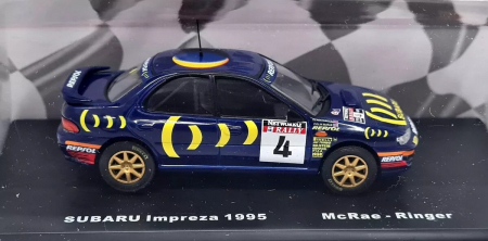 Macheta Subaru Impreza #4 1995, Scara 1:43, Atlas Collection [2]