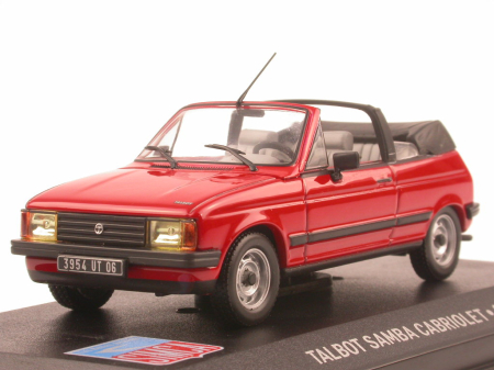 MACHETE - Macheta Talbot Samba Cabriolet 1983, 1:43