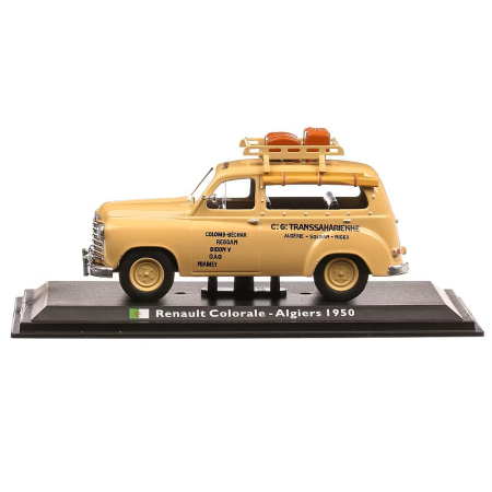 Macheta Taxi Renault Colorale Algiers 1950, Scara 1:43, Bej, Atlas [2]