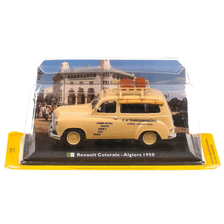 Macheta Taxi Renault Colorale Algiers 1950, Scara 1:43, Bej, Atlas [3]