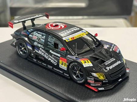 Machetă Toyota Corolla Axio #31 Fuji Sprint Cup 2010 – Magical Carbon apr – Scara 1:43 Ebbro cu Vitrină [4]