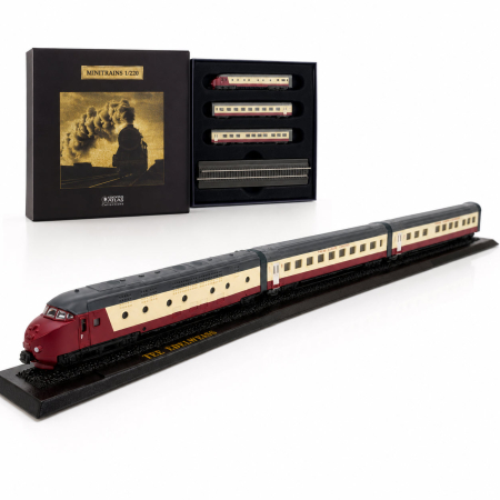 Macheta Tren RAm TEE Edelweiss 1:220 Z, Atlas Editions, set static [0]