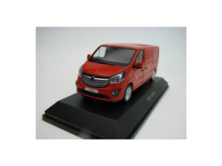 Masini de strada - Macheta van Opel Vivaro B Sport L2 2018 rosu 1:43 iScale