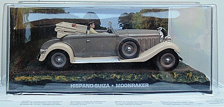 Mini Diorame - Macheta Hispano Suiza James Bond, 1:43