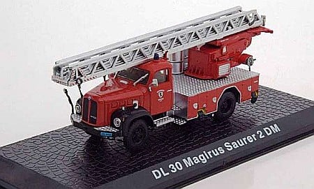 Vehicule Interventie - Macheta Pompieri DL30 Magirius Saurer 2 DM, 1:72