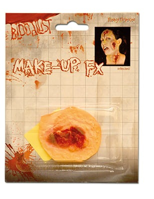 ARTICOLE DE MAKE-UP HALLOWEEN - Rana falsă infectată – accesoriu horror Halloween