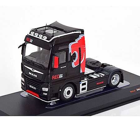 Camioane - Macheta auto cap tractor MAN TGX XXL D38 negru, 1:43 IXO TR132