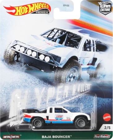 Masini de strada - Masinuta metalica Baja Bouncer - Hot Wheels Premium Car Culture Hyper Haulers, scara 1:64