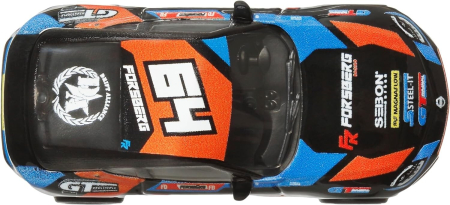 Masinuta metalica Nissan Z 2023, Hot Wheels Premium, Car Culture, Slide Street 2, HKC86, 1:64, Negru/Albastru/Orange [4]