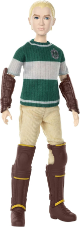 Mattel Harry Potter – Papusa Draco Malfoy Quidditch GDJ71, cu matura Nimbus 2001 si Snitch de aur [2]