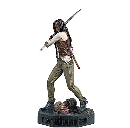 FIGURINE - The Walking Dead: Michonne in actiune, figurina la scara 1/21, Eaglemoss