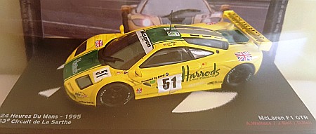 MACHETE AUTO - Macheta Mc Laren F1 GTR 1995 24 h Mans, 1:43
