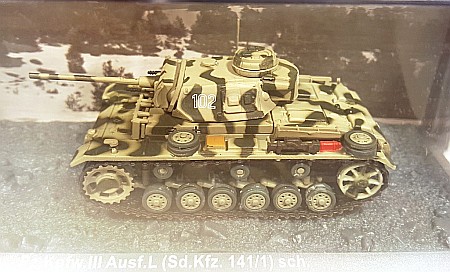 Militare - Macheta tanc Sd.Kfz 141/1, 1:72