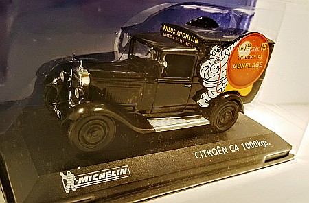 Masini de strada - Macheta Citroen C4 1000 kgs Michelin, 1:43