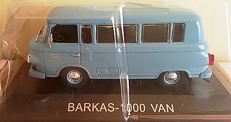 MACHETE AUTO - Macheta Barkas 1000 van, 1:43