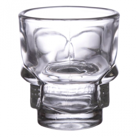 Pahare de shot 3D -set de 2 – Skulls & Roses (60ml) [1]