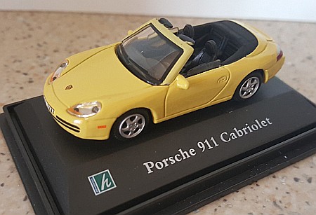 Masini de strada - Macheta Porsche 911 Cabriolet Scara 1:72 Cararama