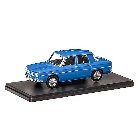 Masini de strada - Macheta auto Renault 8 TS (Dacia 1100), an 1968, scara 1:24, albastru, Hachette