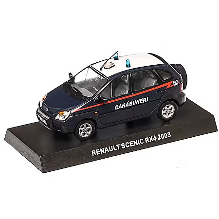 Vehicule Interventie - Macheta Renault Megane Scenic RX4 carabinieri, scara 1:43 Atlas