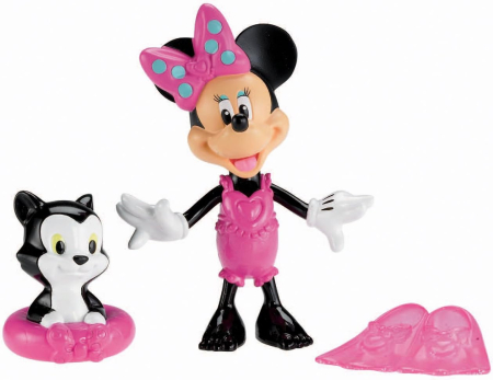 FIGURINE - Set baie Disney Minnie & Figaro Y1889 – Jucarie interactiva pentru apa