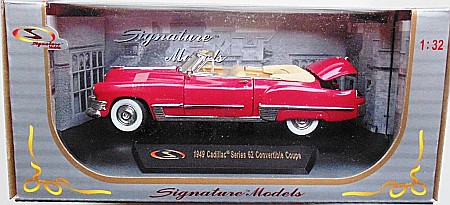 Macheta 1949 Cadillac Series 62 Convertible Coupe, Scara 1:32, Signature
