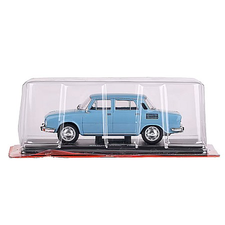 Macheta auto Skoda100L (1974) 1:24, Hachette, Albastra [4]