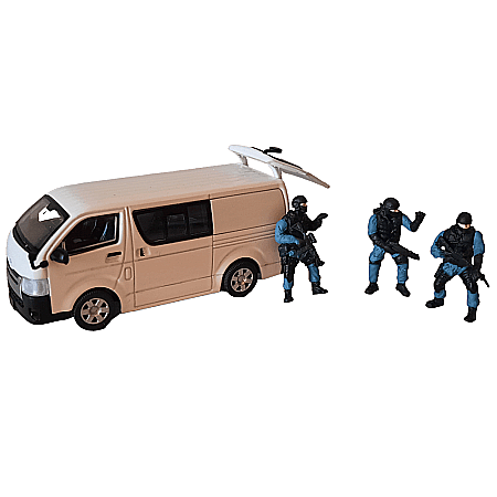 Masini de strada - Macheta auto Toyota Hiace SDU Van,cu figurine 1:64 ERA CAR