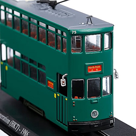 Macheta Tramvai 1986 6th Generation Hong Kong, scara 1:76, Atlas Collections [4]