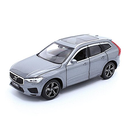 Masini de strada - Volvo XC60 gri osmium, macheta auto cu cu directie activa, suspensie 1/32 Tayumo
